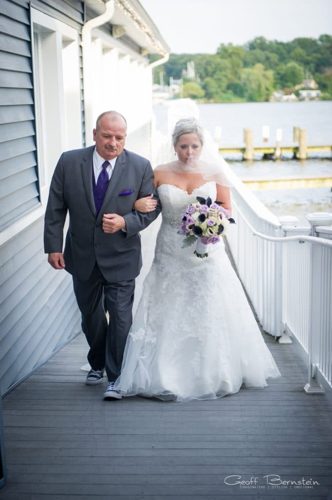 Waterfront wedding